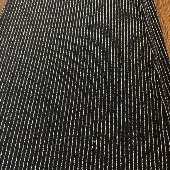 Halara Women's Striped Wide-Leg Pants Black & White Size S - Picture 2 of 8